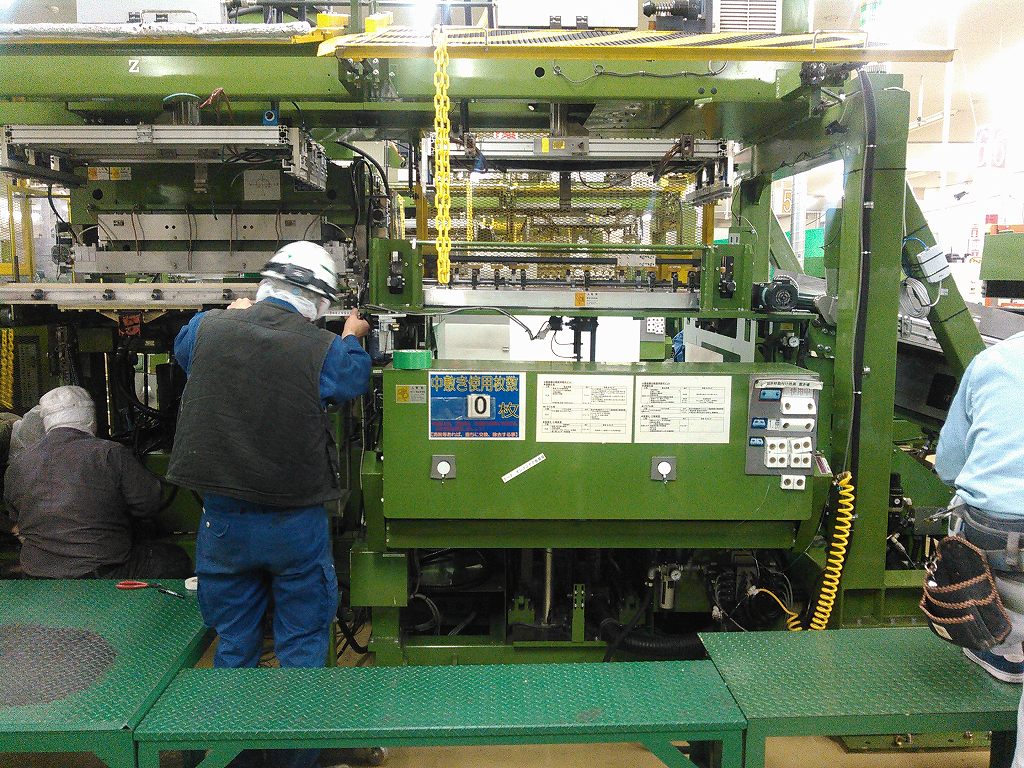 レベル調整作業